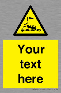 Custom Warning wind over tide conditions